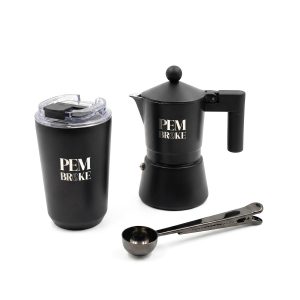 Pembroke Tumbler And Moka Pot Set-1